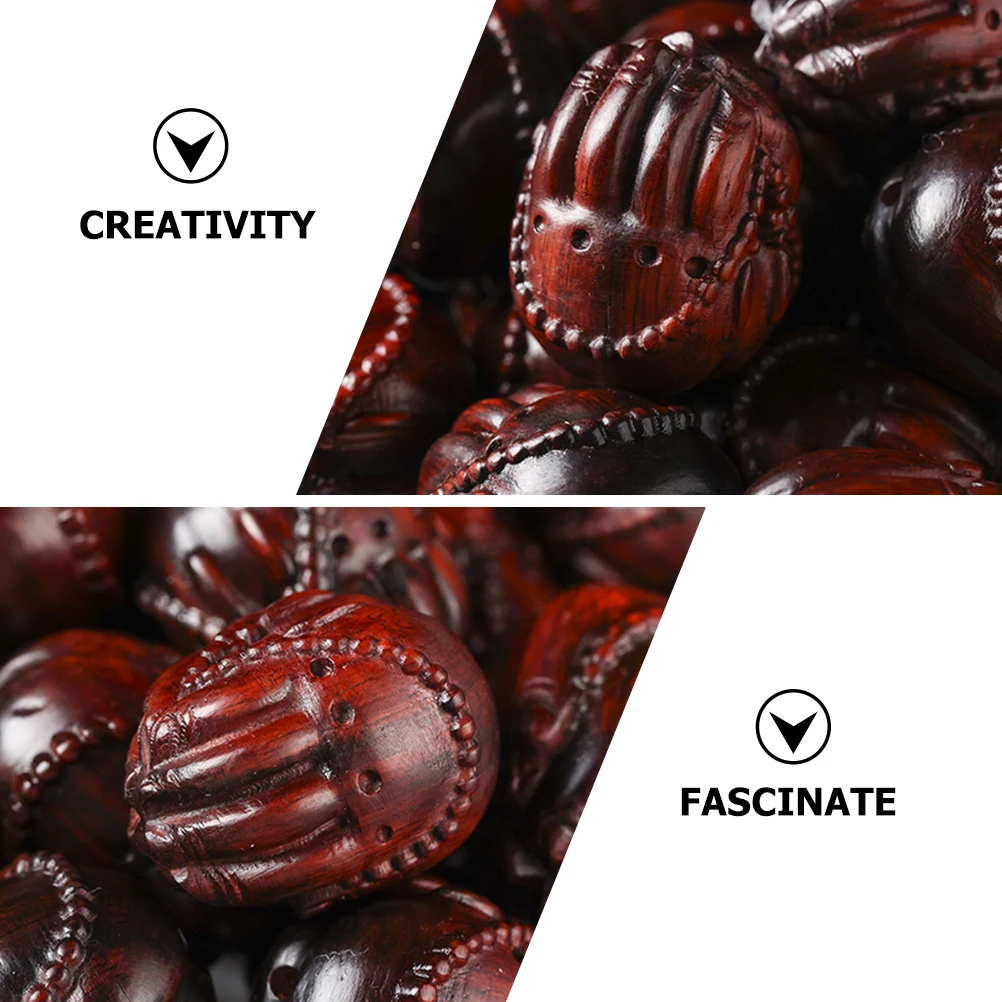 

Natural Carved Charms For Diy Crafts Wooden Pendant Key Chain Accessories Vintage Rustic Design Lightweight Durable Unfinished