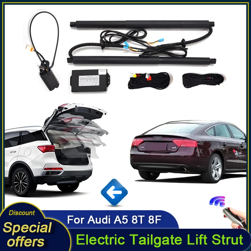 For Audi A5 8T 8F 2008~2016 Car Electric Tailgate Tail Gate Strut Vehicle Power Rear Door Lift System Kit for Trunk