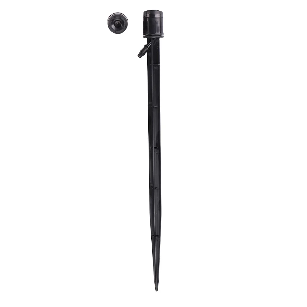 Adjustable Micro Spray Sprinkler Mist Nozzle Dripper Emitters Stake Drip Irrigation Kit for Garden Greenhouse Plant Watering