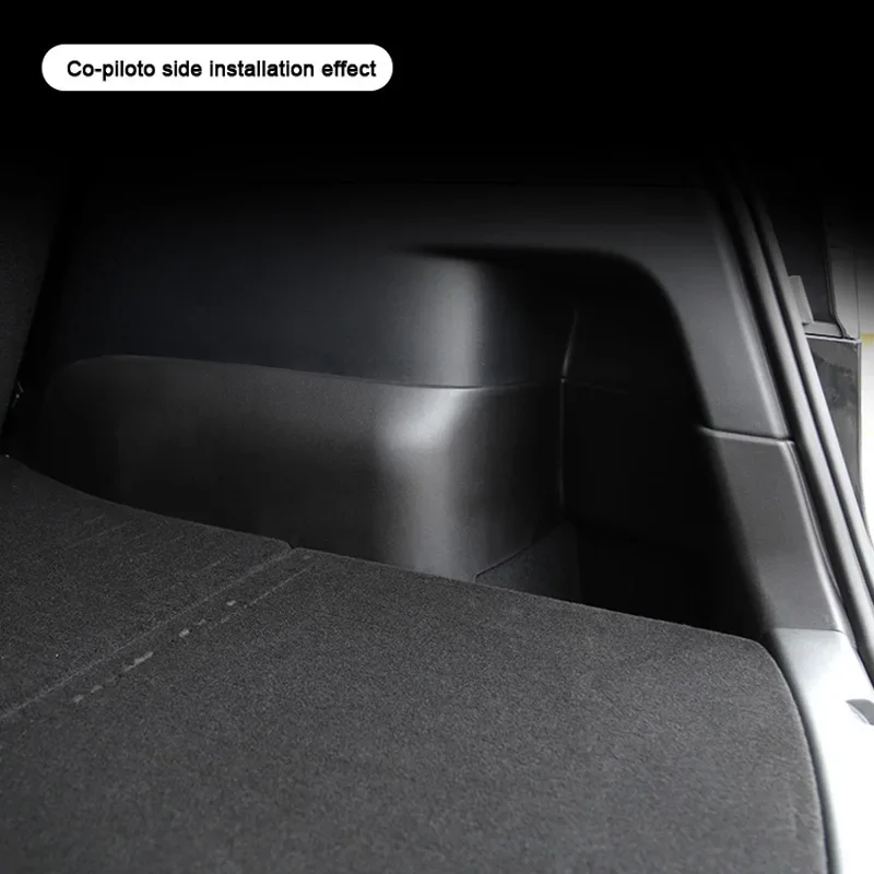 Modell Autozubehör für Tesla Modell y Heck koffer Seitens chutz Schutz Voll abdeckung pp Anti-Kick-Schutzhülle