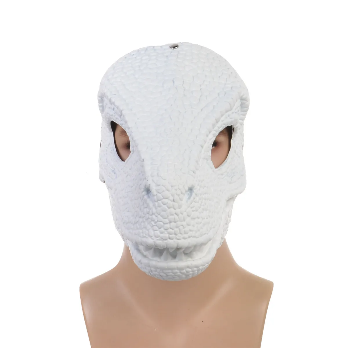 1 Stück abnehmbare Mundmaske, Halloween, Weihnachten, Tier-Dinosaurier-Maske, Kopfbedeckung, Party-Verkleidungszubehör – Detail 3
