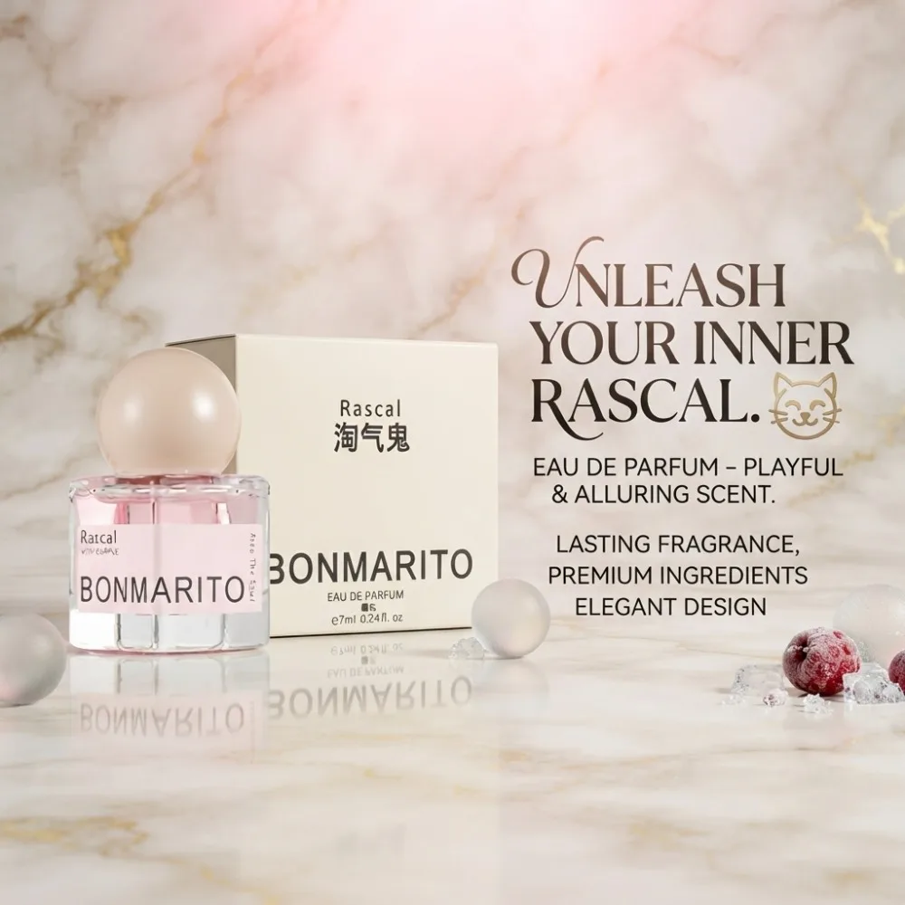 BONMARITO Perfume Has A Long-lasting Fragrance Fresh Light Ease The Mood Unique Casual Date Gift Aromatic Scent for Men Women