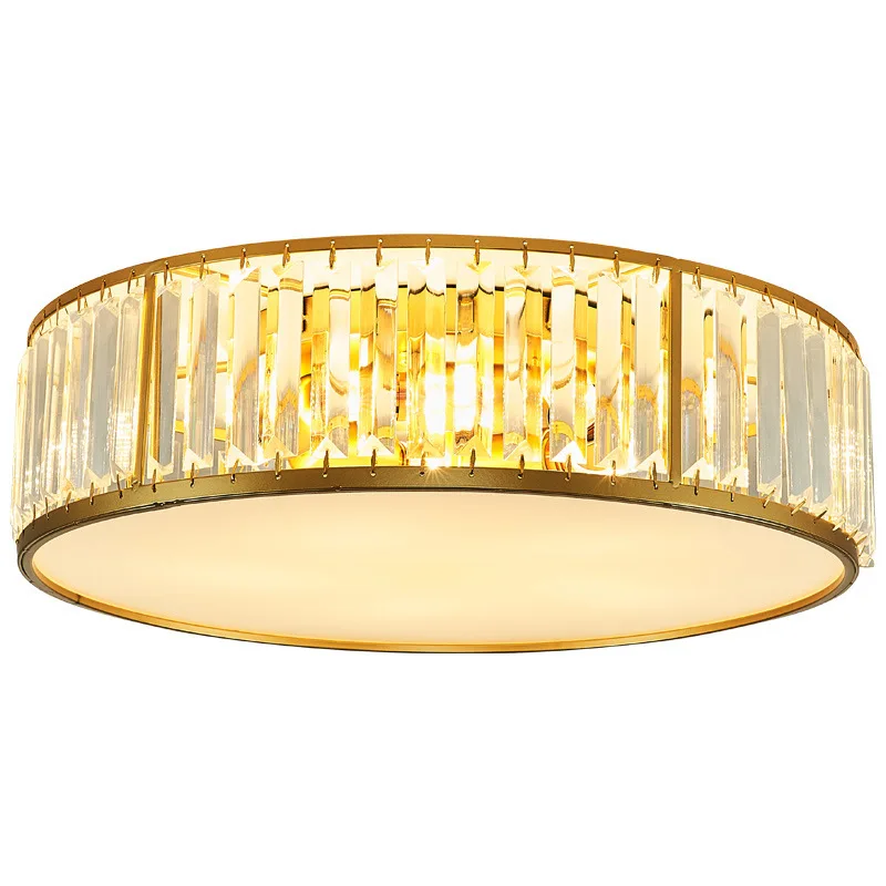

Crystal lamp, living room light luxury simple led ceiling lamp