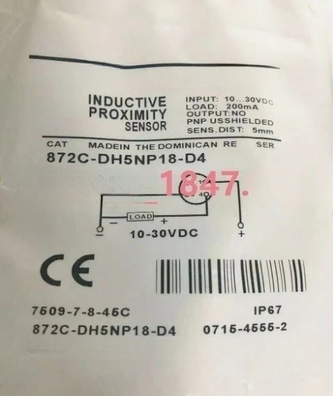 

Brand New 872C-DH5NP18-D4 872C-DH8NP18-D4 Fast delivery