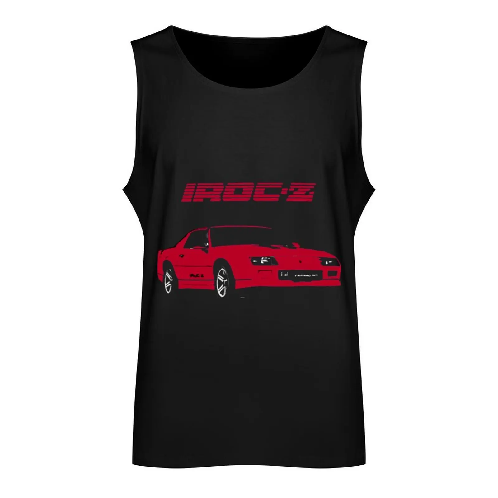 Iroc Z T-ShirtRed Camaro IROC-Z Tank Top Men's summer clothes 2025 Men's gym