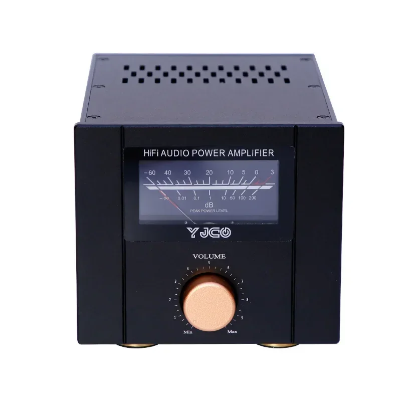 100 Вт * 2,0-канальный стерео STK350-230 Sanyo, толстопленочный IRFP250N FET, полевая трубка, VU-метр, домашний музыкальный аудиоусилитель