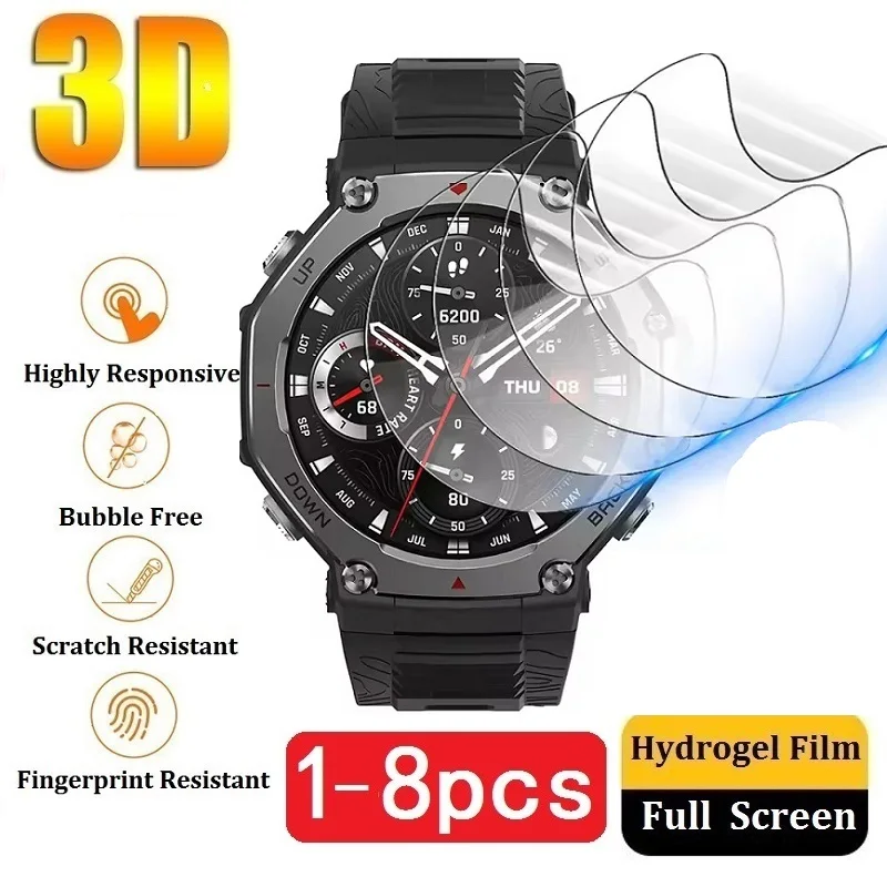 

Protector Film for Amazfit T-Rex 3 2 Pro Ultra Screen Protector for Amazfit T Rex 3 2 Trex 3 2 Film Foil Protection