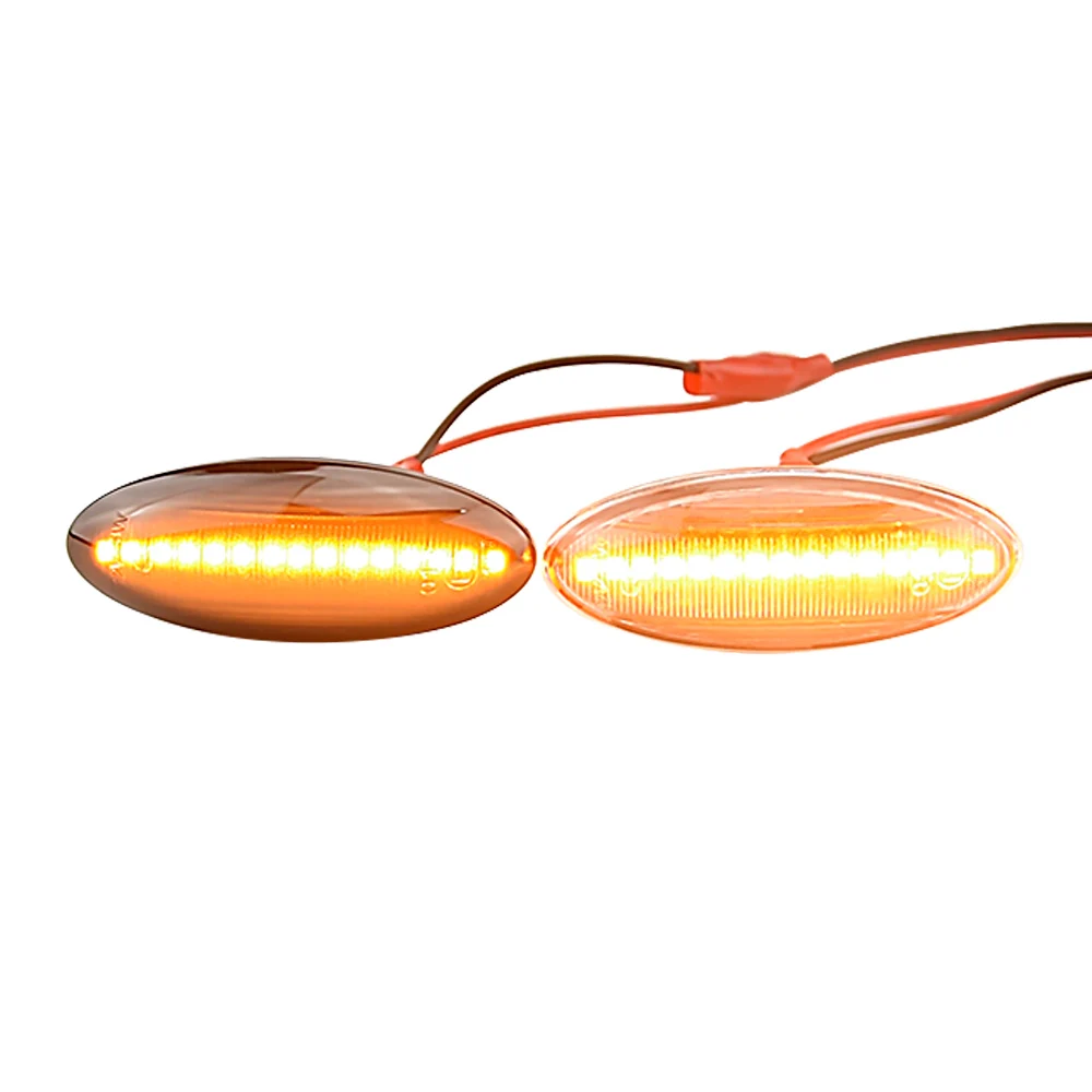 Dla Toyota Yaris Mk2 P9 RAV4 Mk3 ACA3/ALA3 Auris Mk1 E15 Dynamiczne LED Kierunkowskazy Boczne Sekwencyjne Lampki Sygnalizacyjne