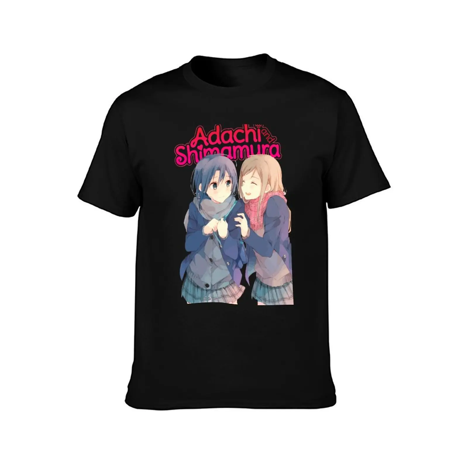 Adachi to Shimamura - Adachi Sakura and Shimamura Hougetsu T-Shirt Work Outdoor for Men T-Shirt