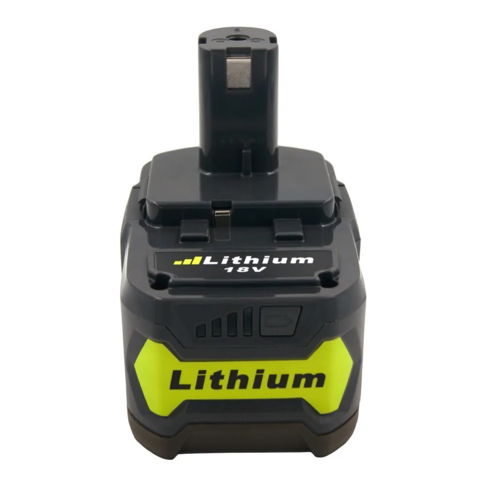 

18V 6000mAh Li-ion Rechargeable Battery for Ryobi ONE+ Cordless Power Tool BPL1820 P108 P109 P106 P105 P104 P103 RB18L50 RB18L40