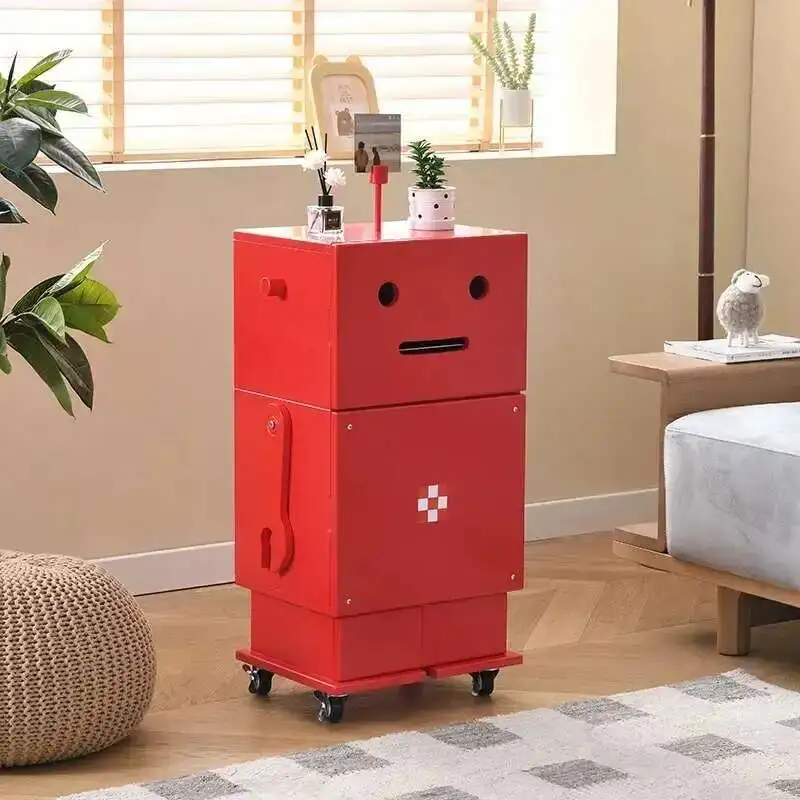 

Japanese Cute Bedside Table Bedroom Mobile Coffee Small Nightstand Organizer Decor Desk Simple Mesitas De Noche Salon Furniture