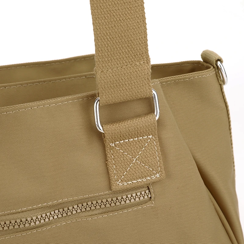 Marca feminina bolsa de ombro tecido durável bolsa feminina náilon crossbody saco senhoras saco do mensageiro tote portátil saco de alça superior