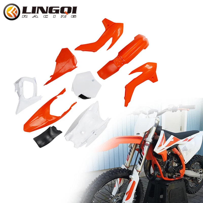 Motorcycle Side Mudguard Fairing Body Plastic Cover Kit Set Fender For Off-road China KT50 Mini Dirt Pit Bike SENIOR JUNIOR