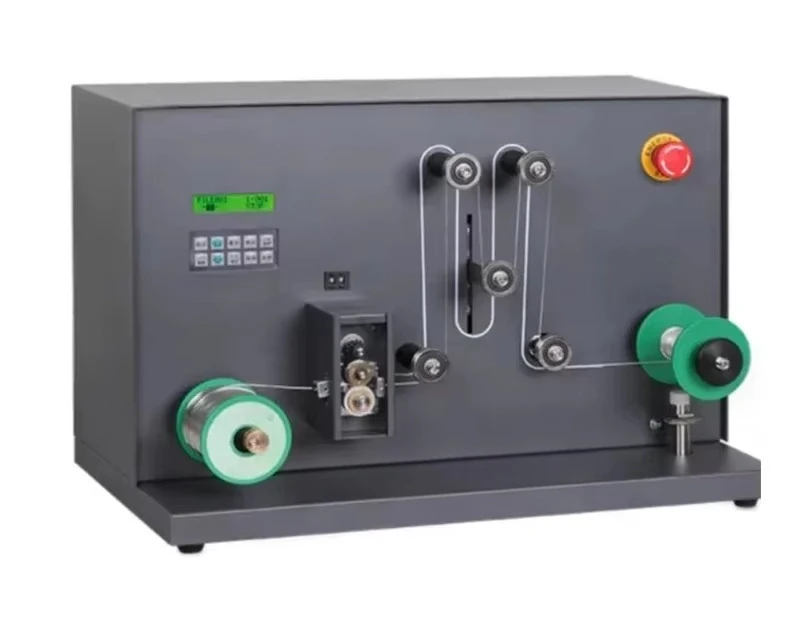 Micro Hole Tin Breaking Slotted Perforated Type Tin Rolling Device With Parameter Storage 300A/B Tin Winding Machine Automatic