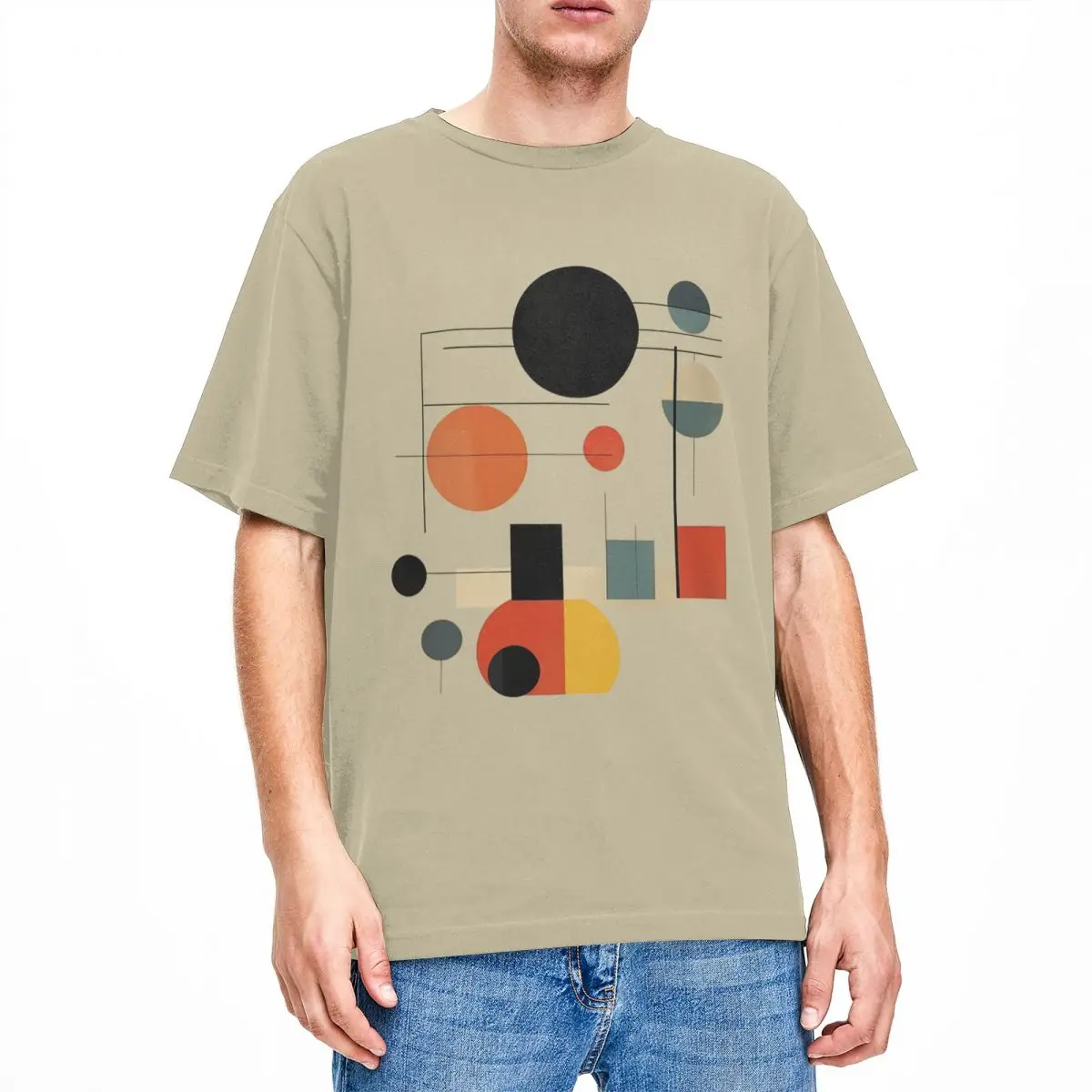 Bauhaus Graphic Shirt Merchandise for Men Women 100% Cotton Novelty T-shirt Short Sleeve Tops Gift Idea