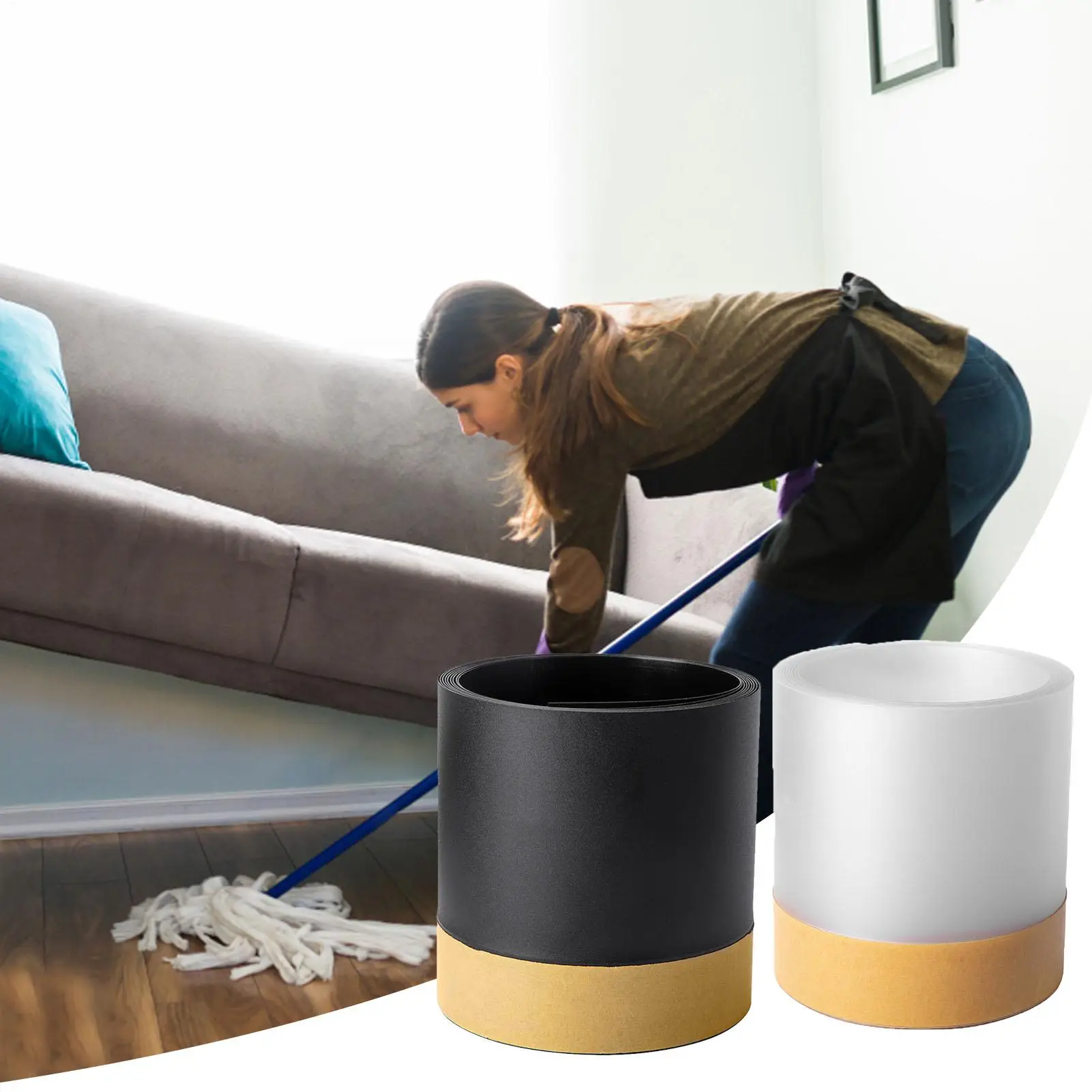 Bloqueador de brinquedo para móveis, proteção inferior sob o sofá, bloqueador de brinquedo, rolha de brinquedo de 3 metros sob bloqueador de sofá