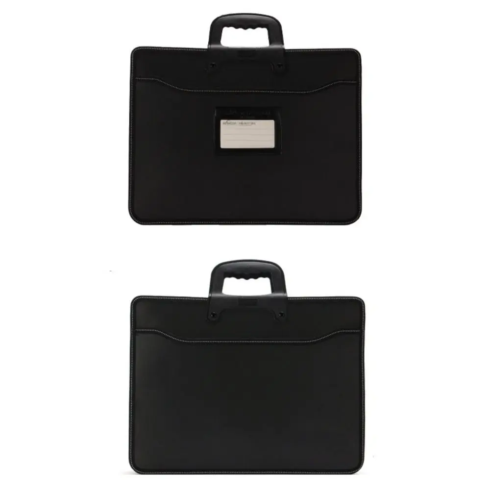 Large Capacity Portable Business Bag A4 Size Oxford Cloth Office File Bag Laptop Handbag Multi-Layer Document Bag Men Women