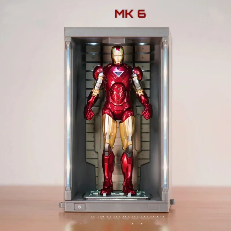 

Authentic Marvel Middle East Iron Man 1/12 Armor Demolition Platform Mk6 Avengers Handheld Mobile Toy Model Decoration Birthday