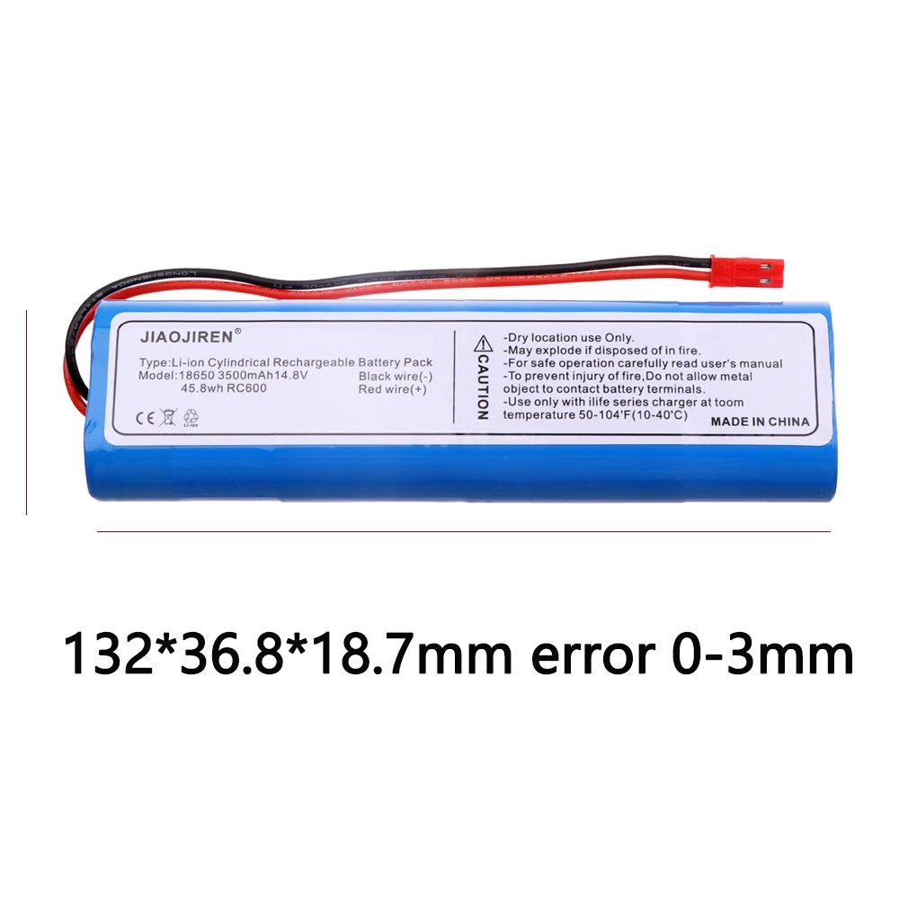 Akumulator do ILIFE V3 plus v5s pro v5spro X750 v3s pro 14,8 V 3500 mAh Akumulator Akcesoria do robotów czyszczących części 18650