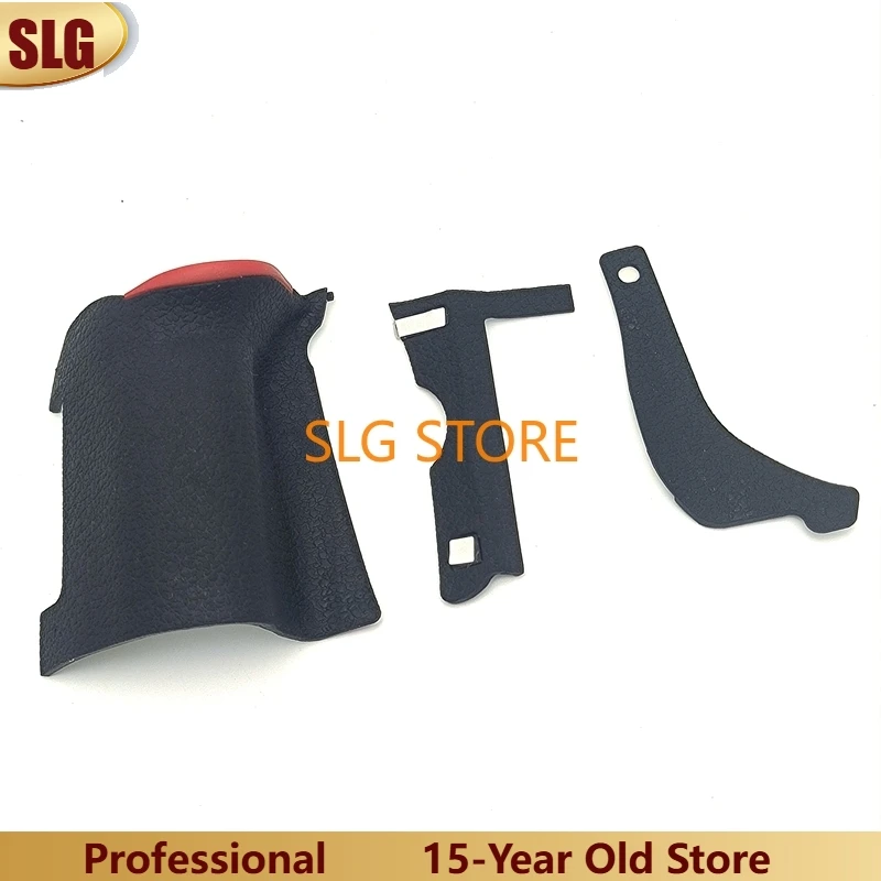 Juego de 3 piezas D750 Original, nuevo, agarre de goma con ranura para tarjeta CF, Unidad de goma para Nikon D750 + cinta adhesiva