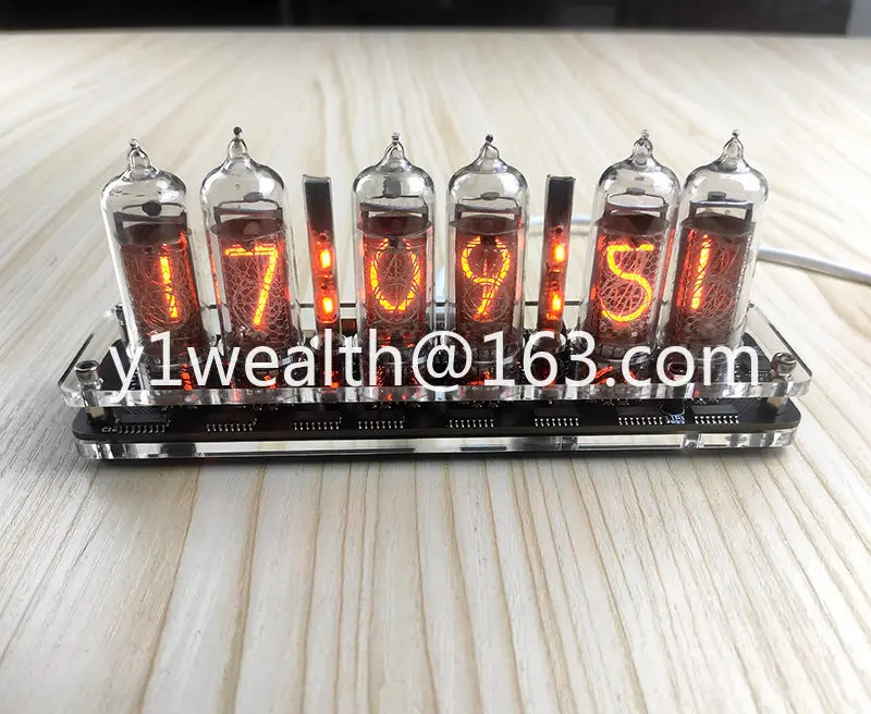 6-Bit IN-14 glow tube clock IN14clock