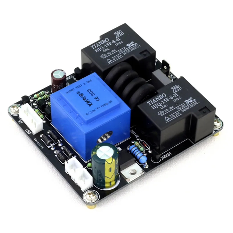 

Assemble Power Delay Buffer Soft Start Protection Board For Class A Audio Amplifier