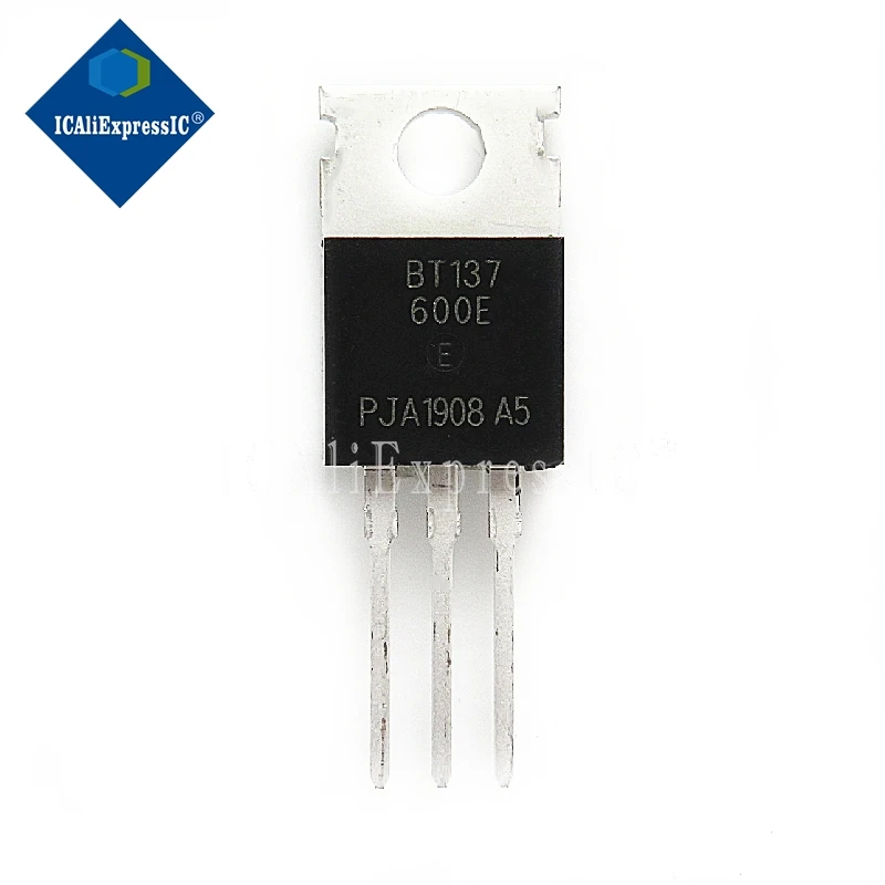 10piece BT137-600E BT137-600D BT137-600 BT137 TO-220 600v 8A In Stock