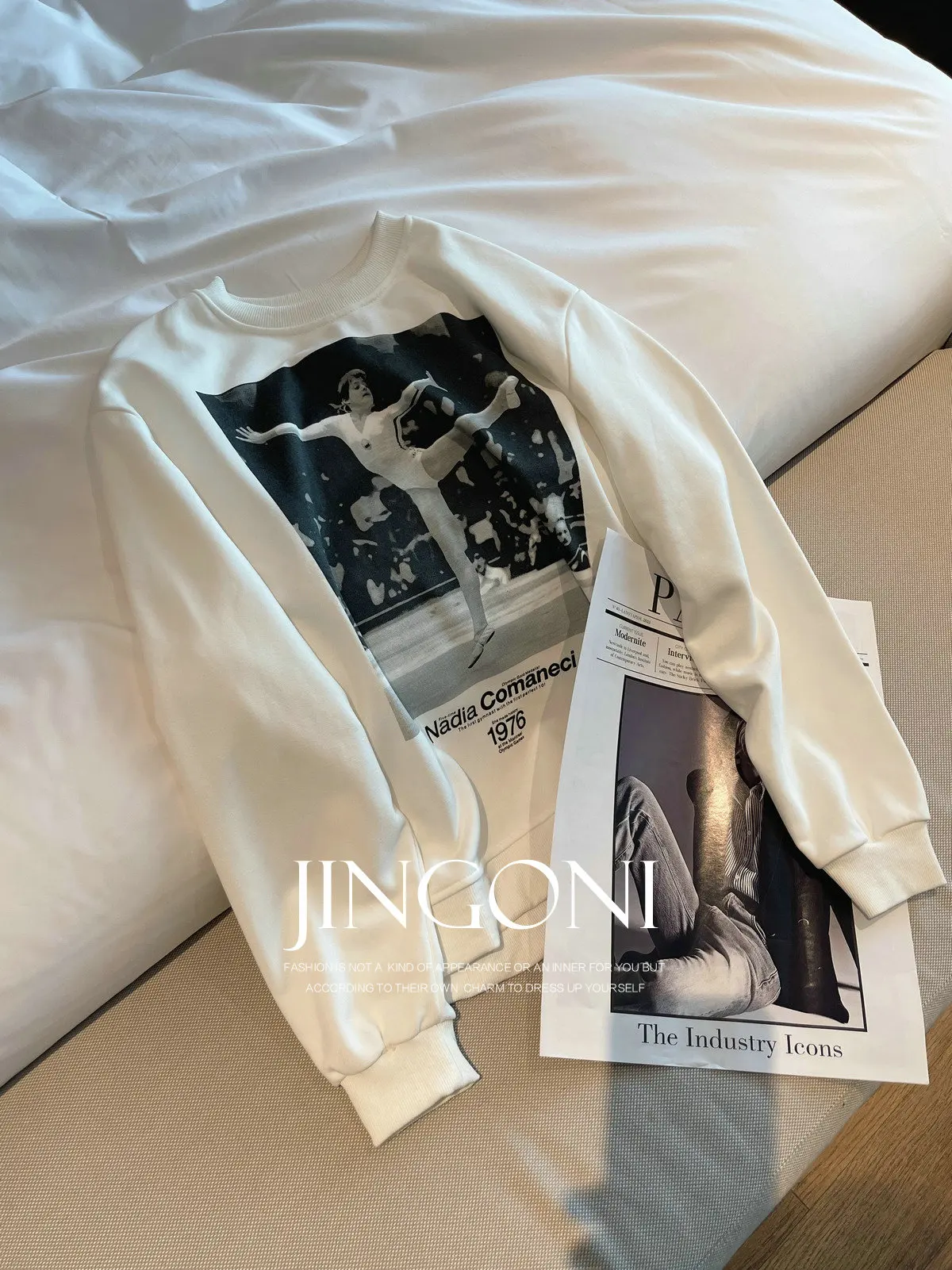 Hoodie Crop Blouse Woman Clothing 2024 Autumn Fall Y2k Top Korean Fashion Style New Outerwears Elegant Sweatshirts Long Sleeve