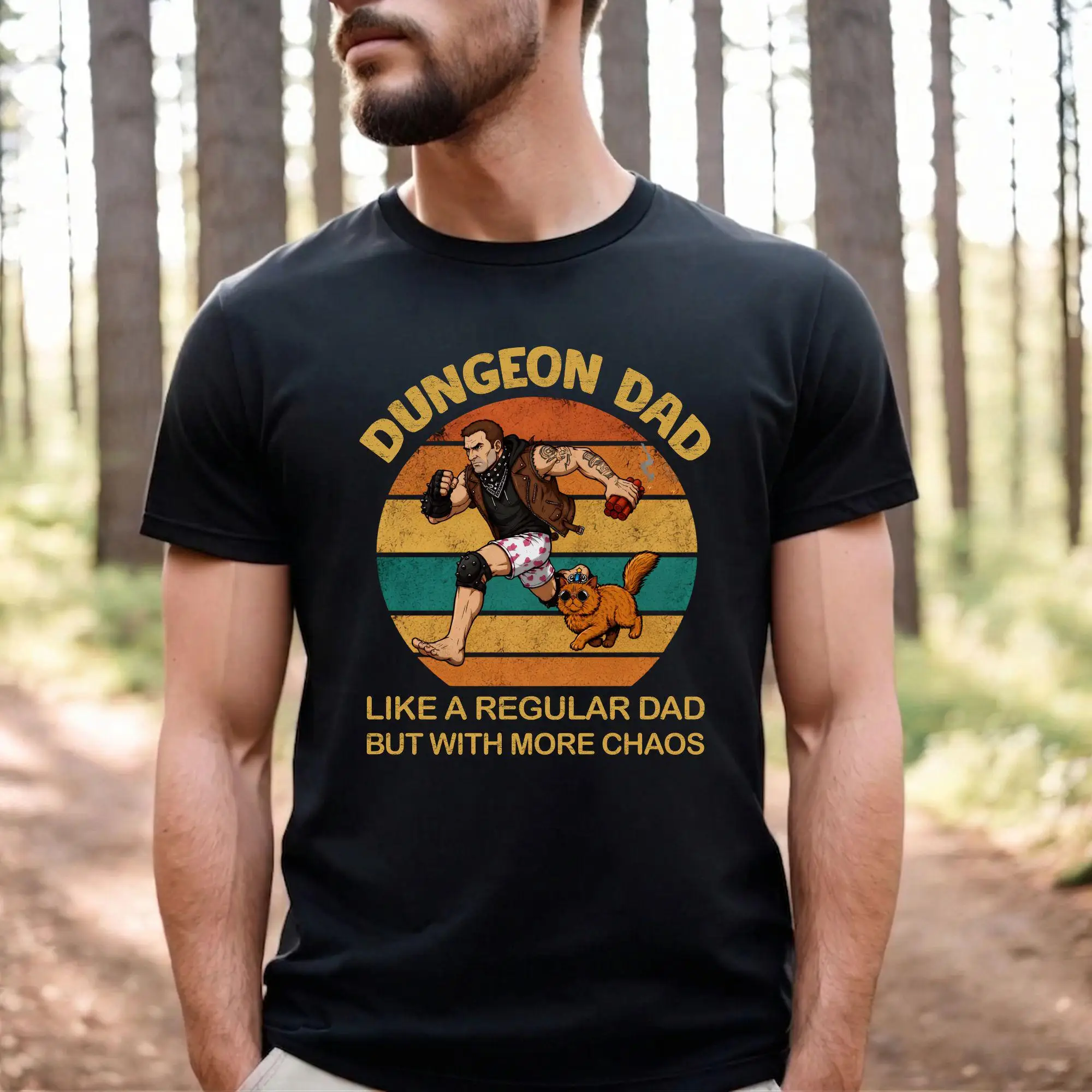 Dungeon Crawler Carl Dad Shirt, T Shirt, DCC Fan Shirts, Funny LitRPG Dad Gift, New Achievement Unlocked