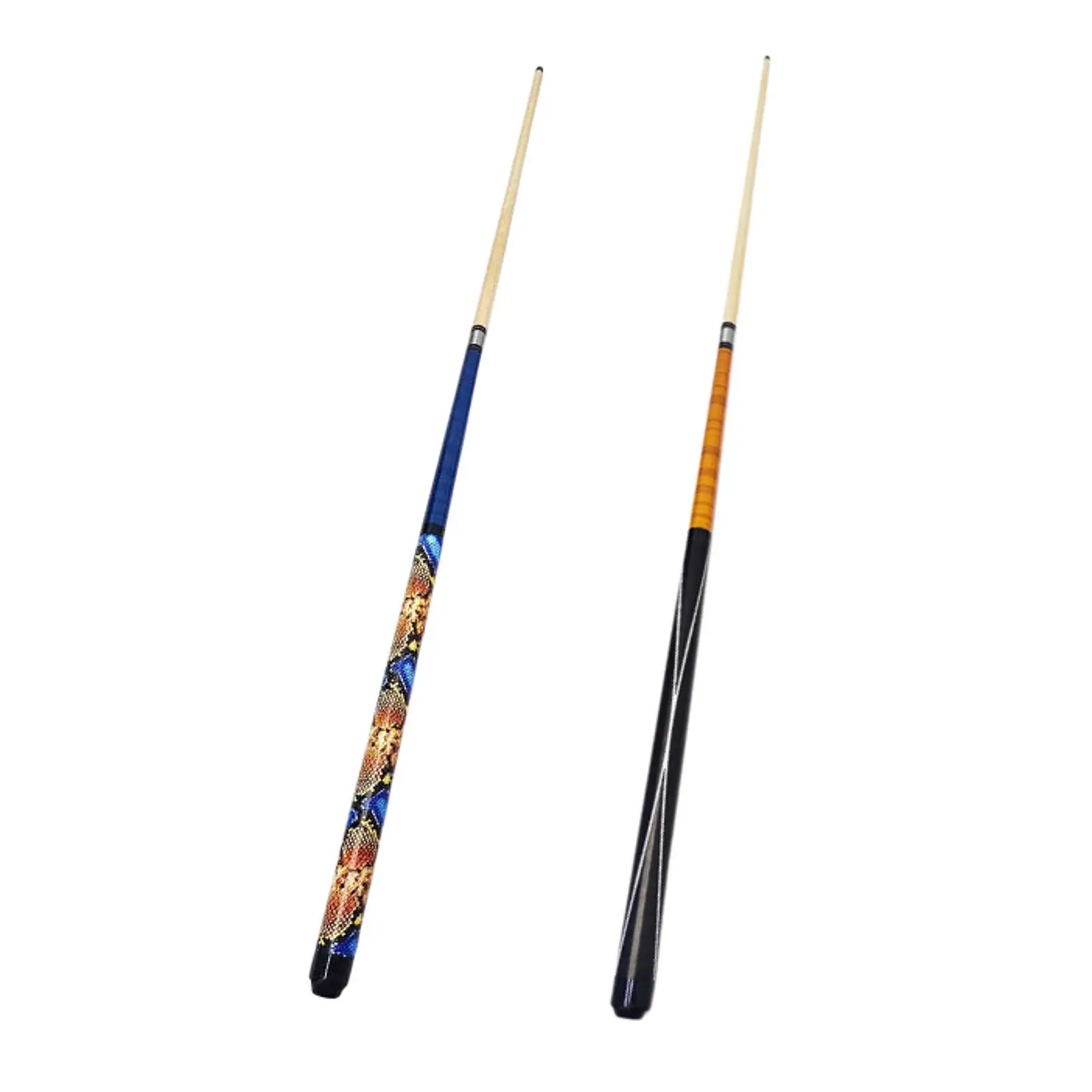 Wooden Billiard Cue Segmented Pool Stick for House Practice Billiard Players