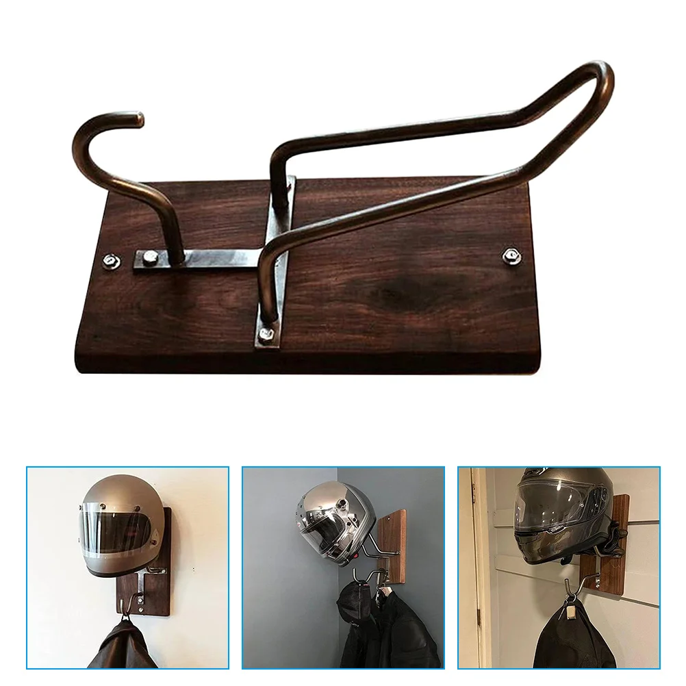 Motorcycle Helmets Hook Wall Hanging Headphone Hanger under Desk Bike Mount Rack Stand Football Wall-Mounted