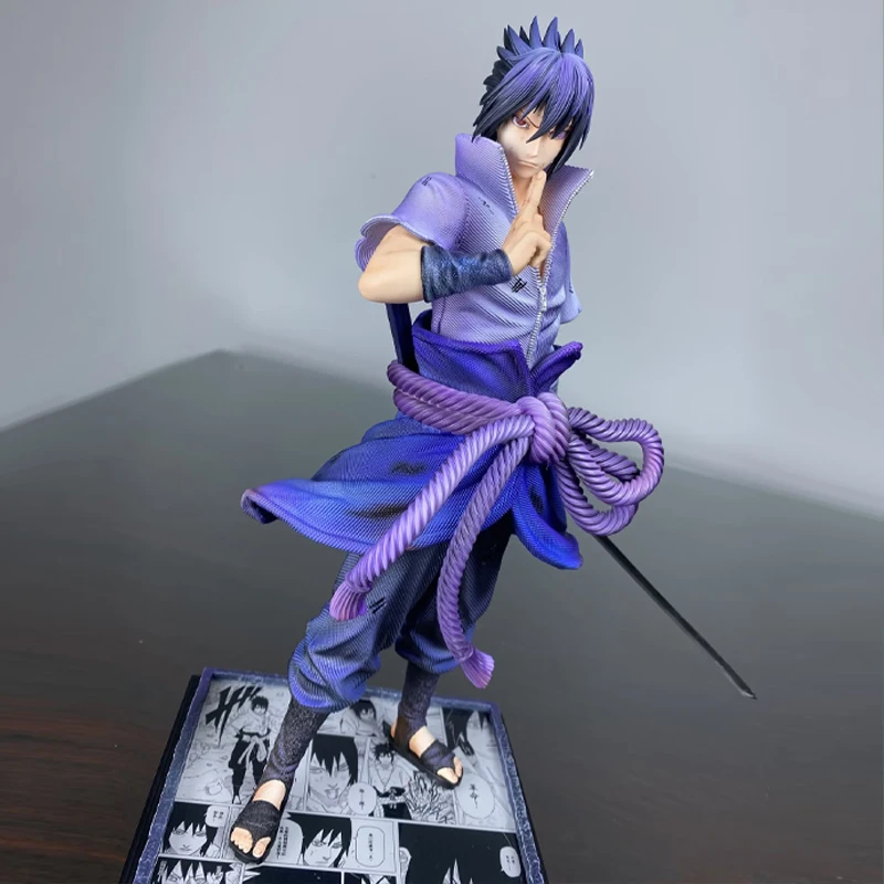 

Anime Double Headed Sculpture With Glowing Character Figurine Action Figures Desktop Ornament Collectable Toy Periphery Fun Gift