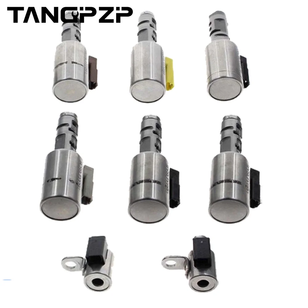 

Tangpzp 09d Tr60sn Original Automatic Transmission Solenoids For Vw Audi Porsche Refurbished With 100% Tested 8pcs Per Set Auto