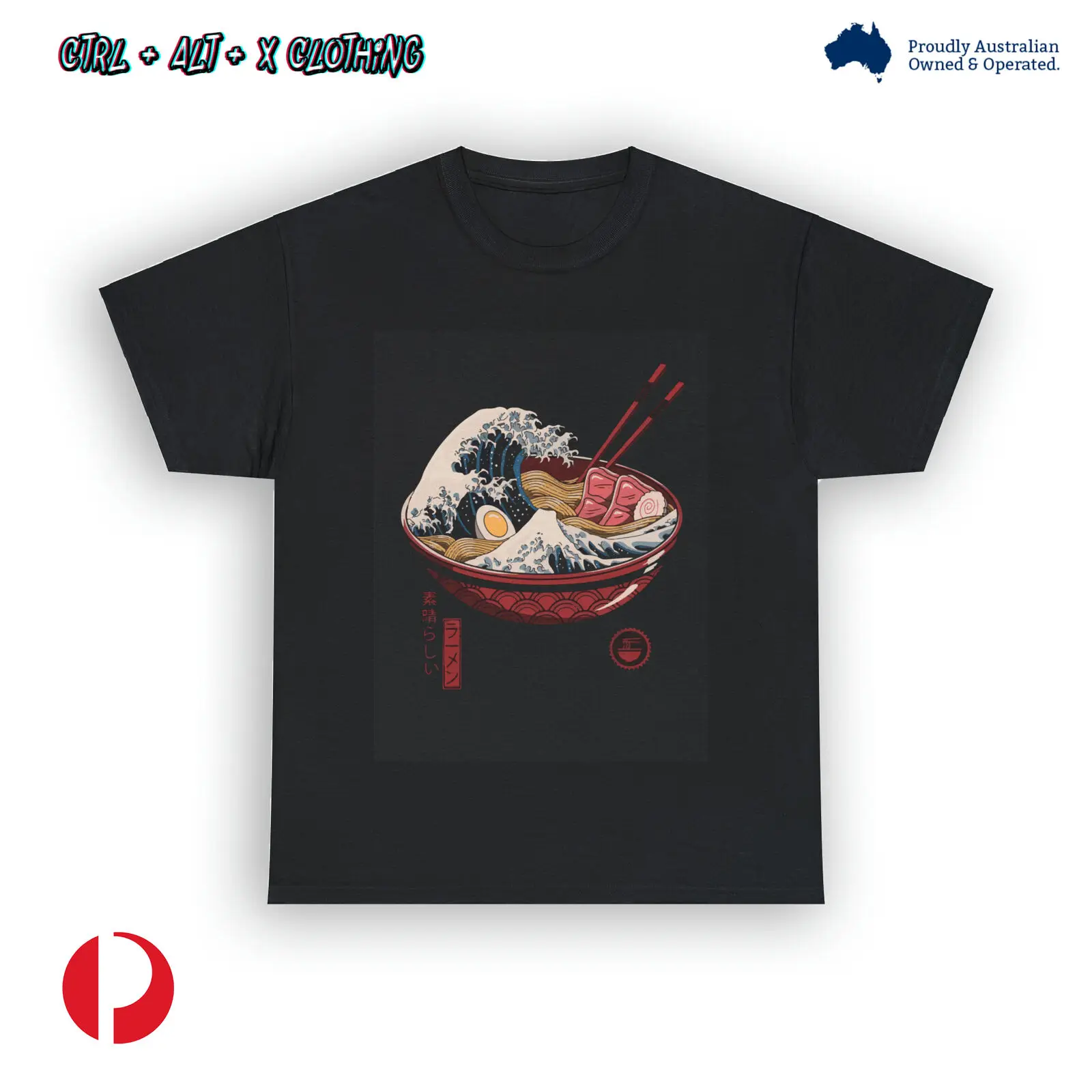 Ramen Noodle Tsunami Shirt