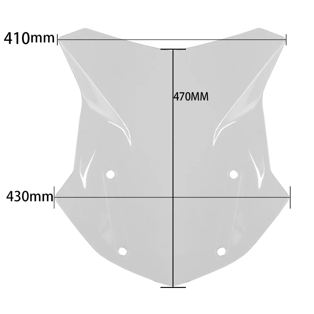 Motorfiets R1200GS R1250GS Voorruit Voorruit Voor BMW R1200GS LC ADV GS1250 Adventure Wind Shield Screen Protector 2014-2023