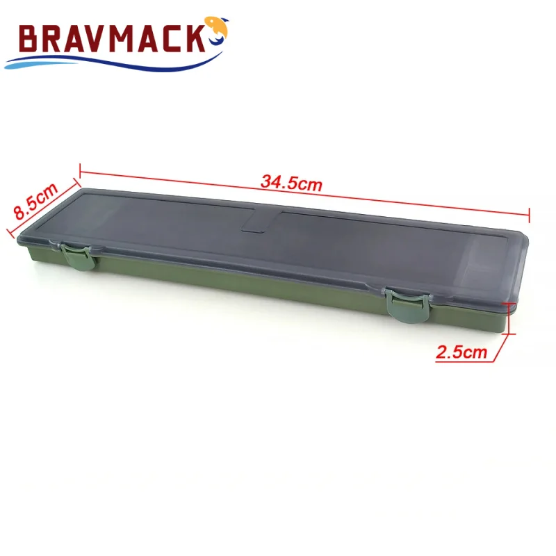 1pc Carp Fishing Box Stiff Hair Rig Board with Pins Carp Fishing Rig Box Wallet Rig Storage Box Fishing Tackle Box