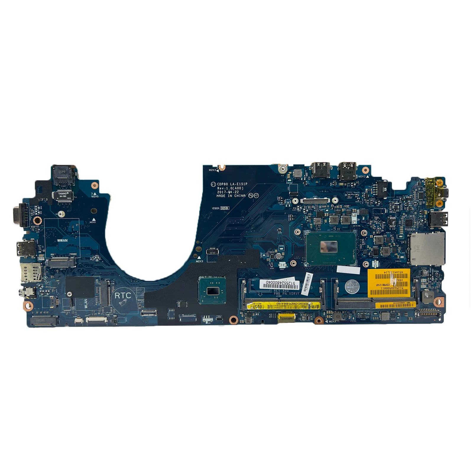 Untuk ASUS X580 X580V X580VN N580VD Papan Utama VivoBook NX580V FX580V M580V X580VC X580VE X580VDR X581VD X582VD X580VN Mainboard