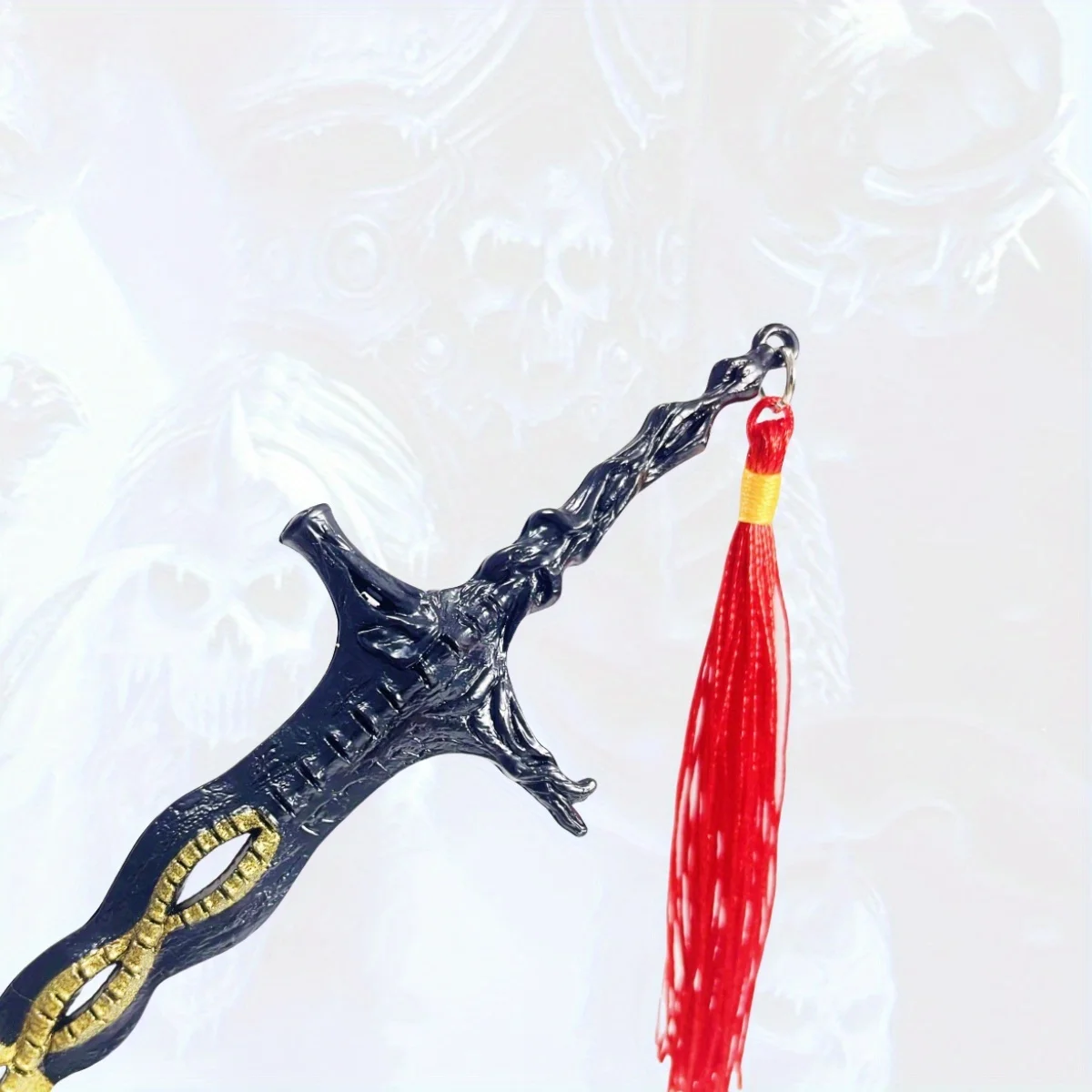 8.6 بوصة Elden Sacred Relic السيف المعدني كاتانا السيف النينجا سكين الساموراي صابر اليابانية كاتانا صابر تأثيري اكسسوارات الدعامة لعبة