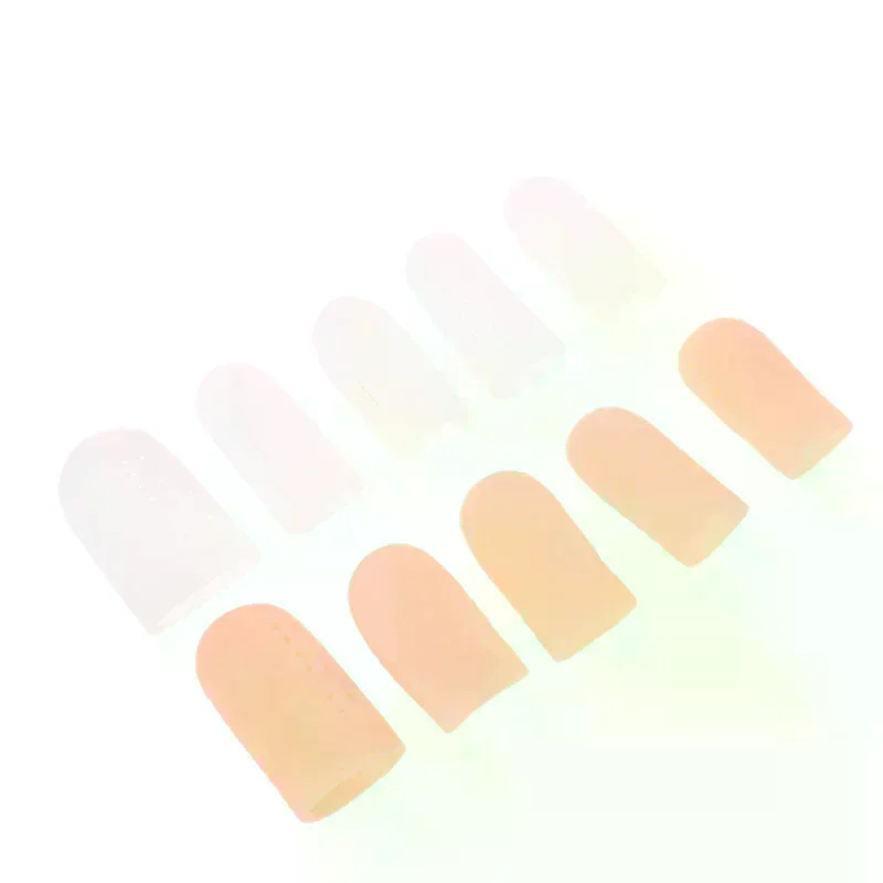 5pair Foot Care Silicone Finger Toe Cap Protector Cover Thumb Sleeve Corn Blisters Pain Relief Tube Bunion Correction