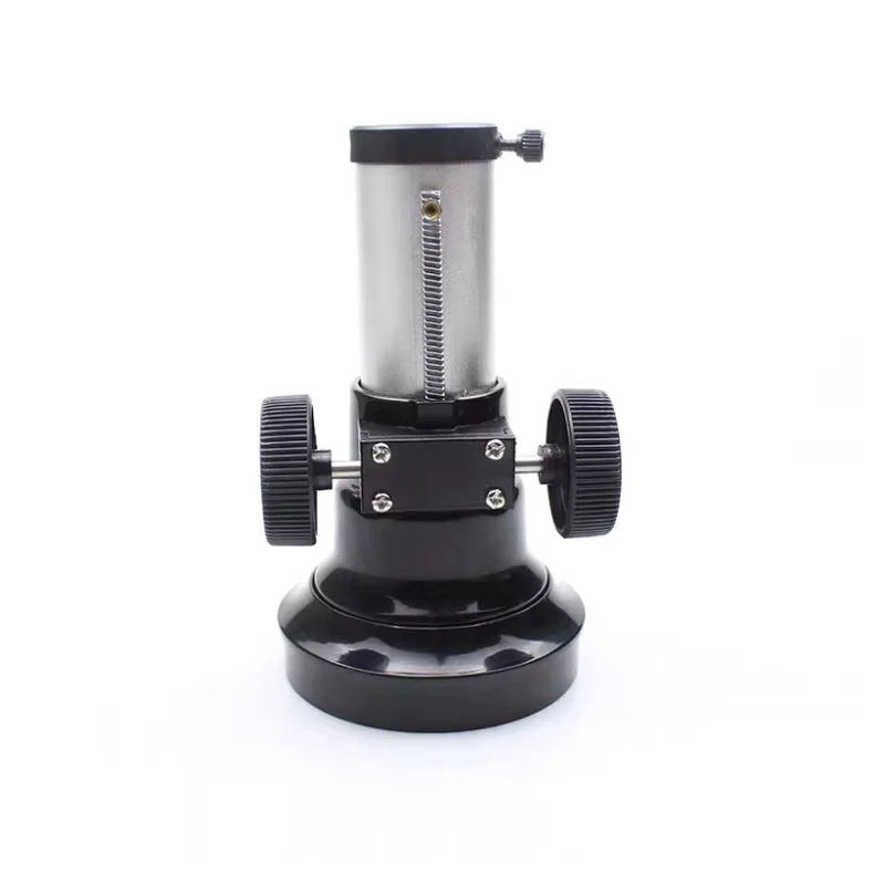 Telescópio astronômico refratório caseiro DIY com montagem de foco de metal de 1,25 polegadas e 90 mm de diâmetro