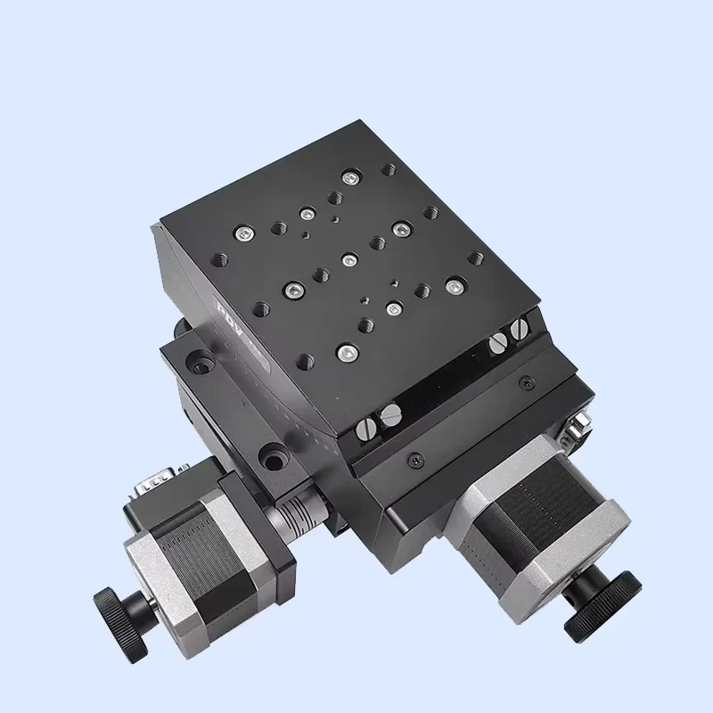 GD303+PX110-100Electric two-dimensional combination table high-precision displacement table angular position table rotary table