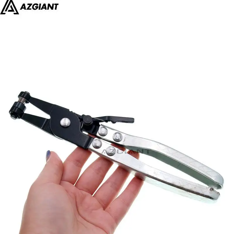 Abrazadera de manguera Universal para automóvil, alicates, Herramientas Multifuncionales, negro y plateado