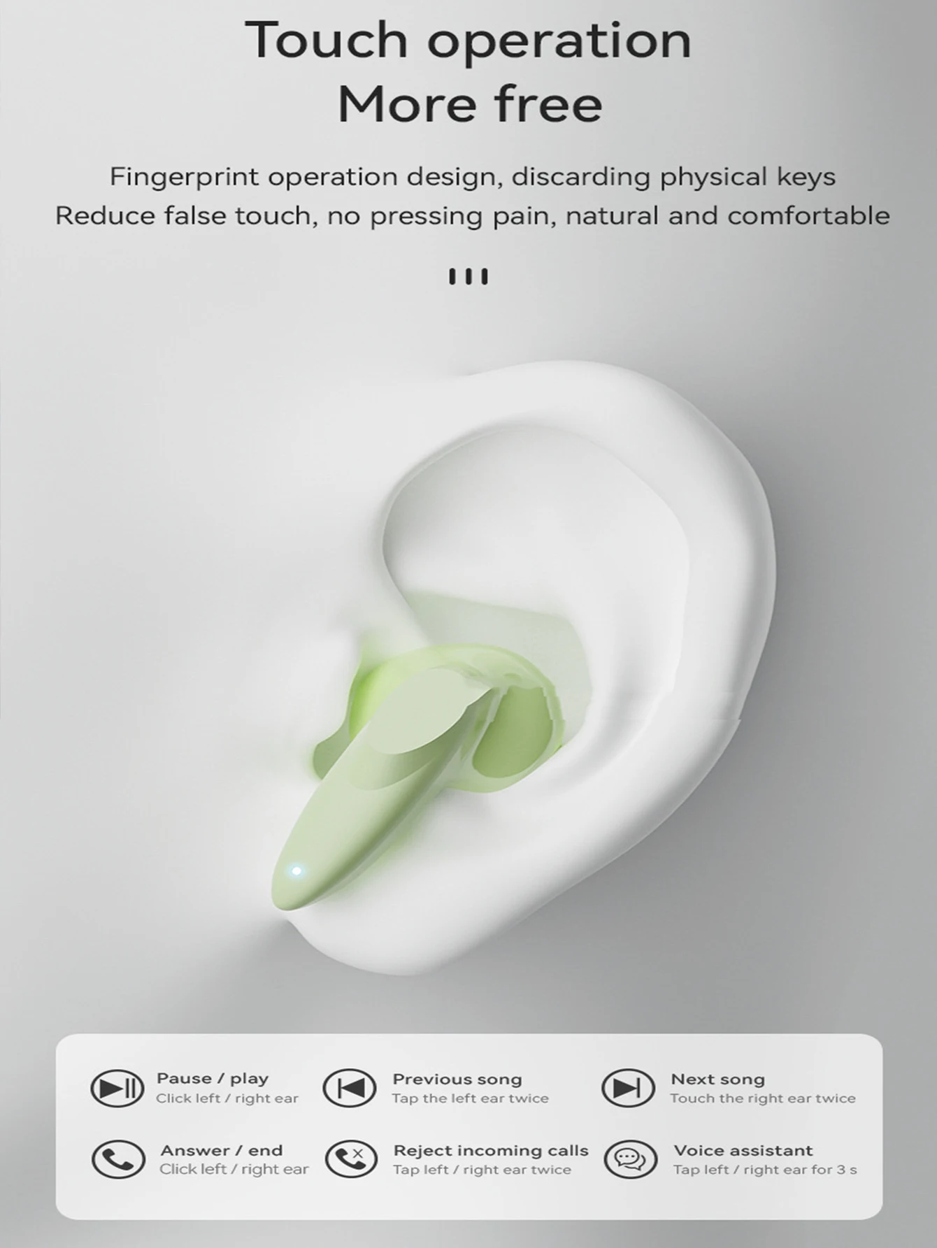 سماعات بلوتوث G60 Space capsule، تتميز بجودة صوت عالية وكمون منخفض، وسماعات بلوتوث لاسلكية