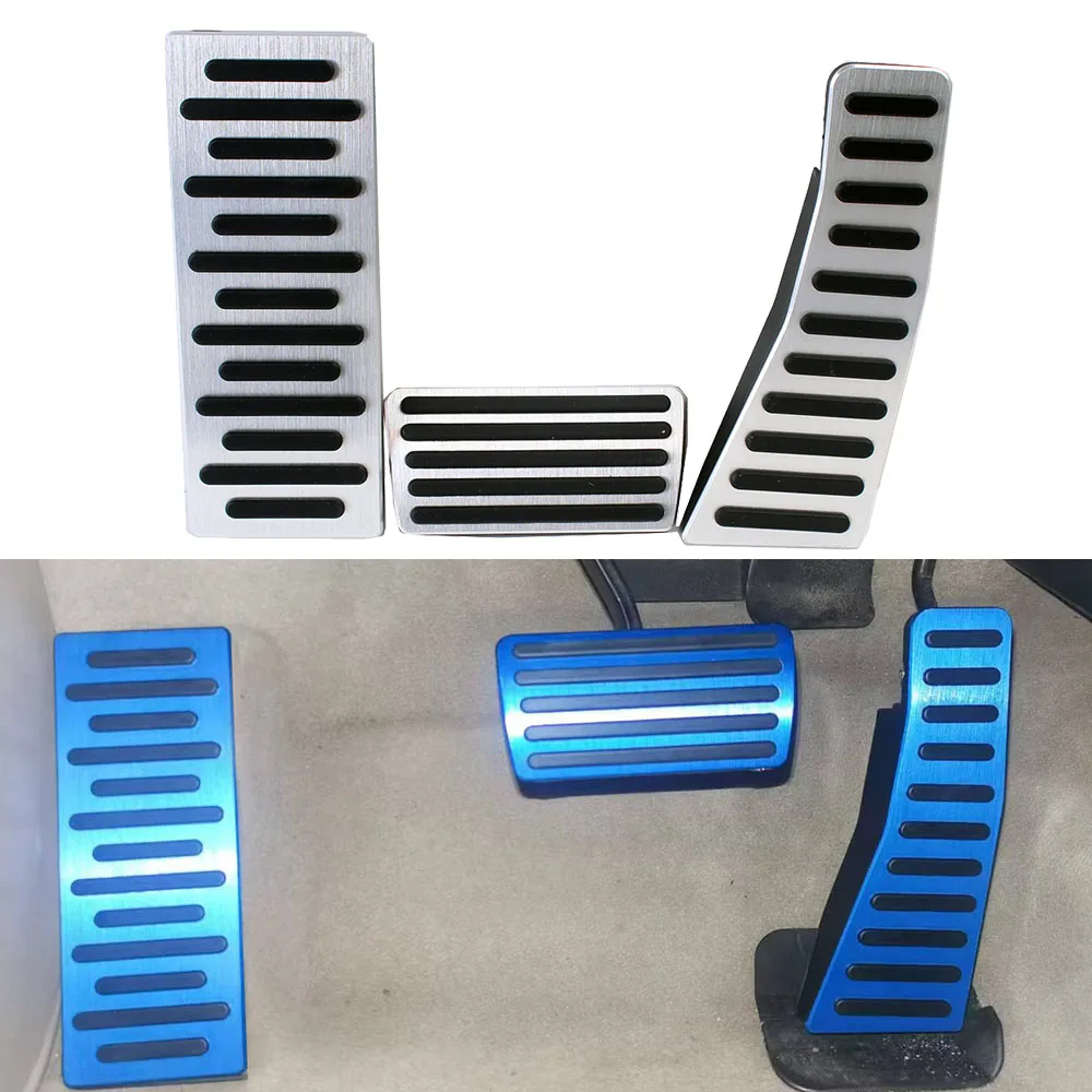 دواسات السيارة لهوندا سيفيك 2006-2011 LHD AT/MT مسرع الغاز دواسة فرامل غطاء الدواسة وسادة الألومنيوم الملحقات الداخلية