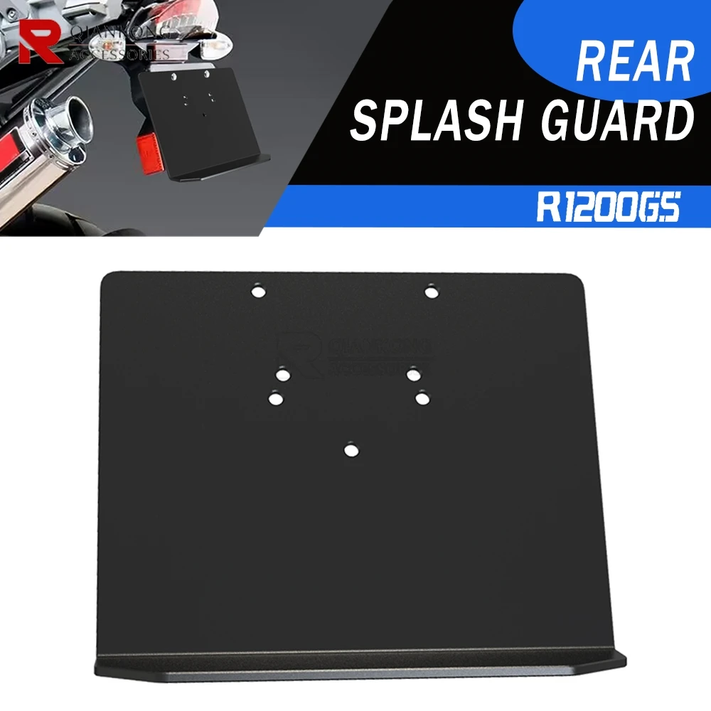 CNC Aluminum Number Plate Splash Guard Tail Section Licence Plate Holder R1200GSA R Adventure1200 GS For BMW R1200GS 2004-2012