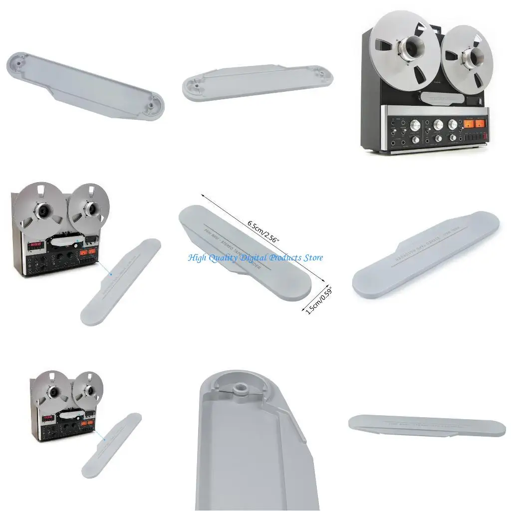 

U2JE Aluminum Alloy Metal Lid Caps Dustproof Protector Cover for PR99 MKIII Tape Recorders DIY Speaker Head Cover