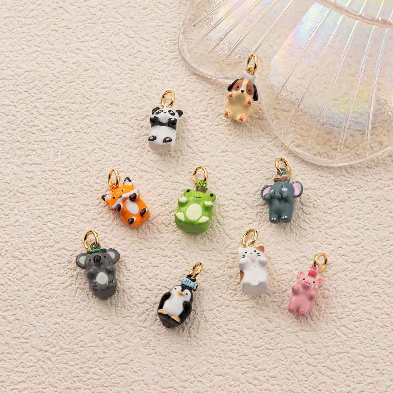 Fashion Food Pendant Olive Lemon Strawberry Grape Croissant Charm Handmade DIY Jewelry Making for Necklace Bracelet Accessories