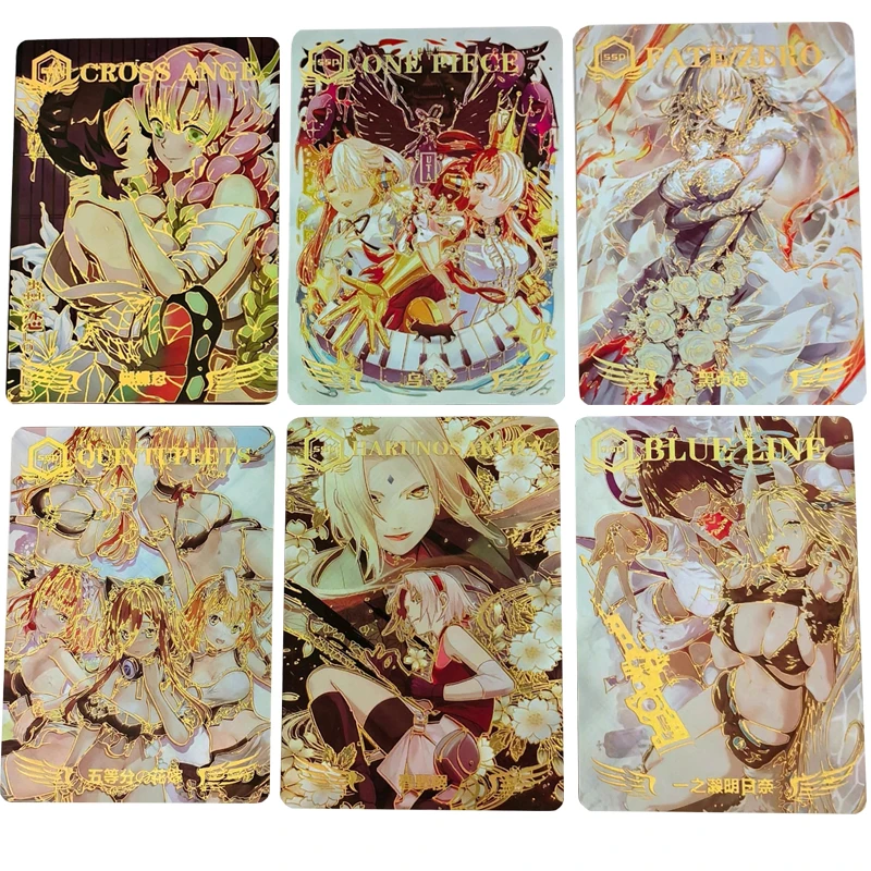 

Goddess Story DIY Genshin Impact Kochou Shinobu Uta Sakura Haruno Asukina Boy Anime Collectible Card Holiday Gifts