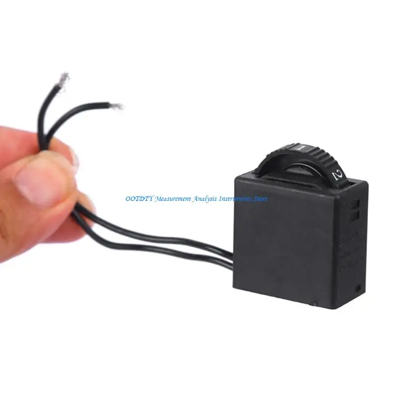 367D 250 فولت 6A الملمع التبديل أداة الطاقة الكهربائية سرعة تحكم طاحونة كهربائية #5