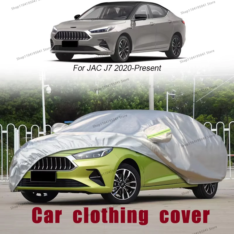 

For JAC J7 2020-2023 Full Car Cover Rain Frost Snow Car protective cover ,UV protection,Car paint protection